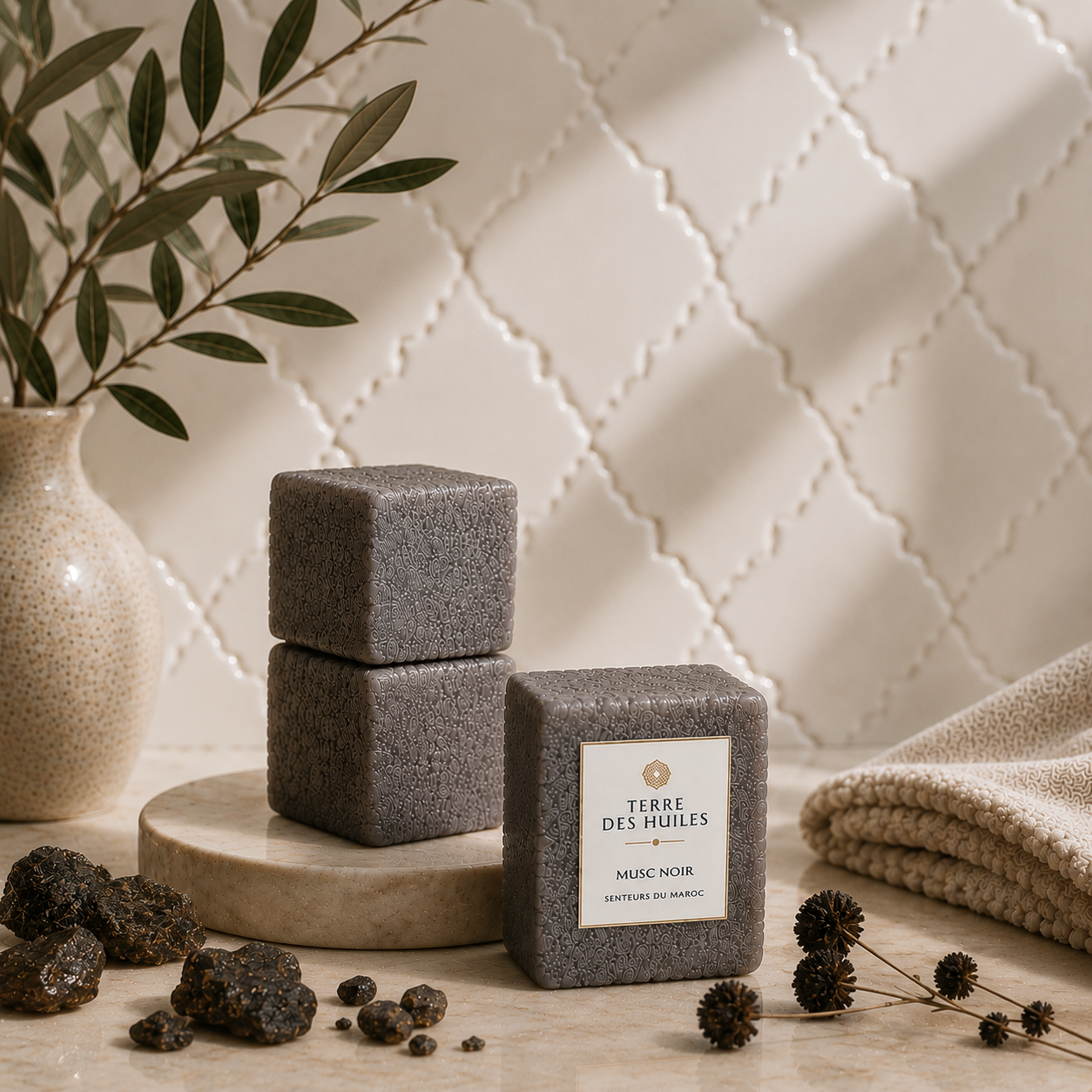 Musc Carré Parfum Solide