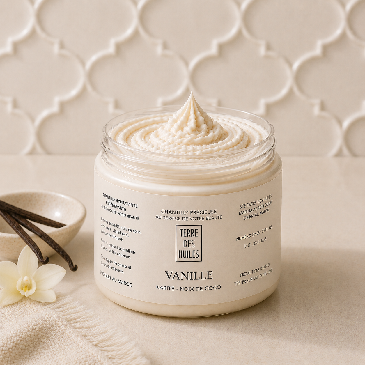 Chantilly Précieuse – Corps, Visage & Cheveux