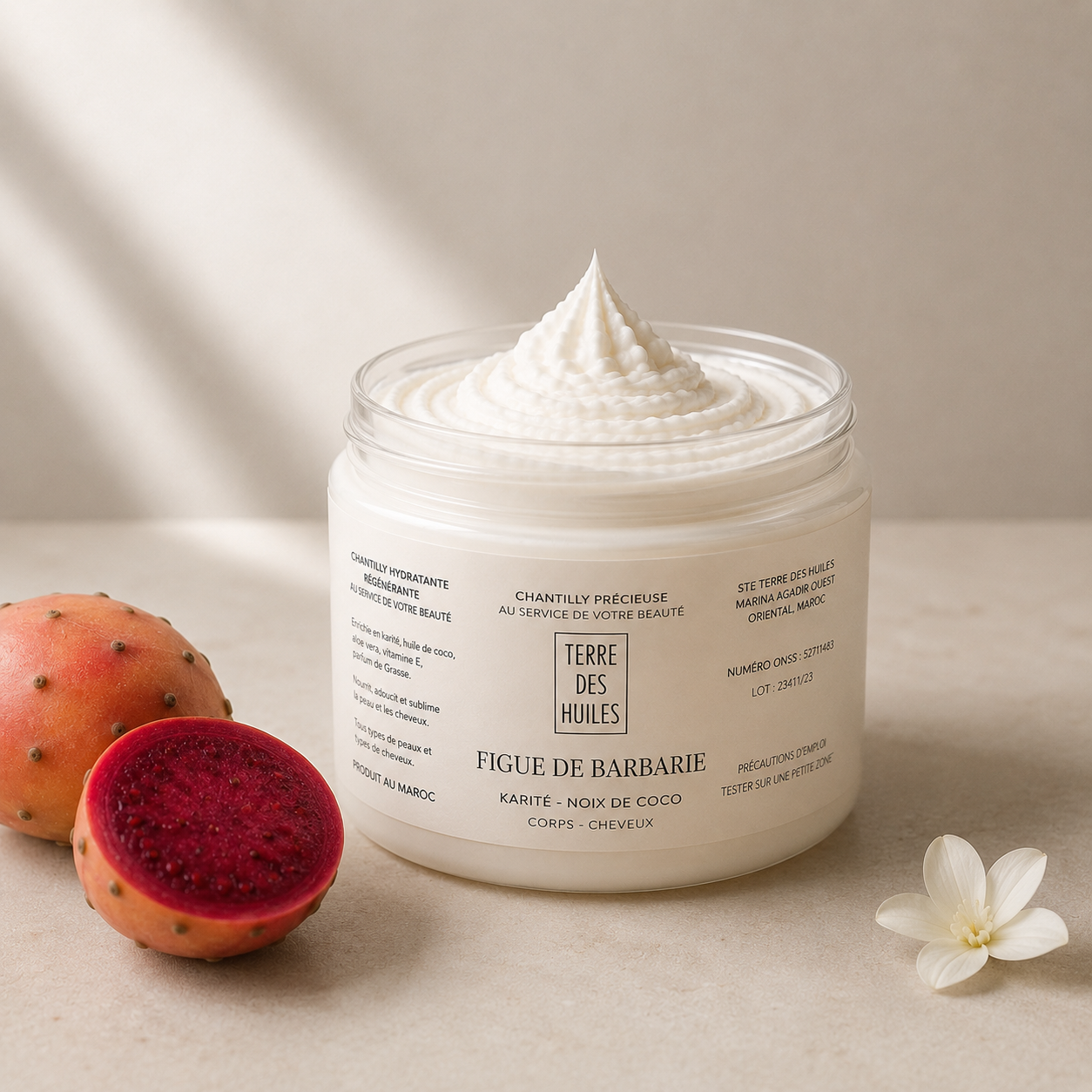 Chantilly Précieuse – Corps, Visage & Cheveux