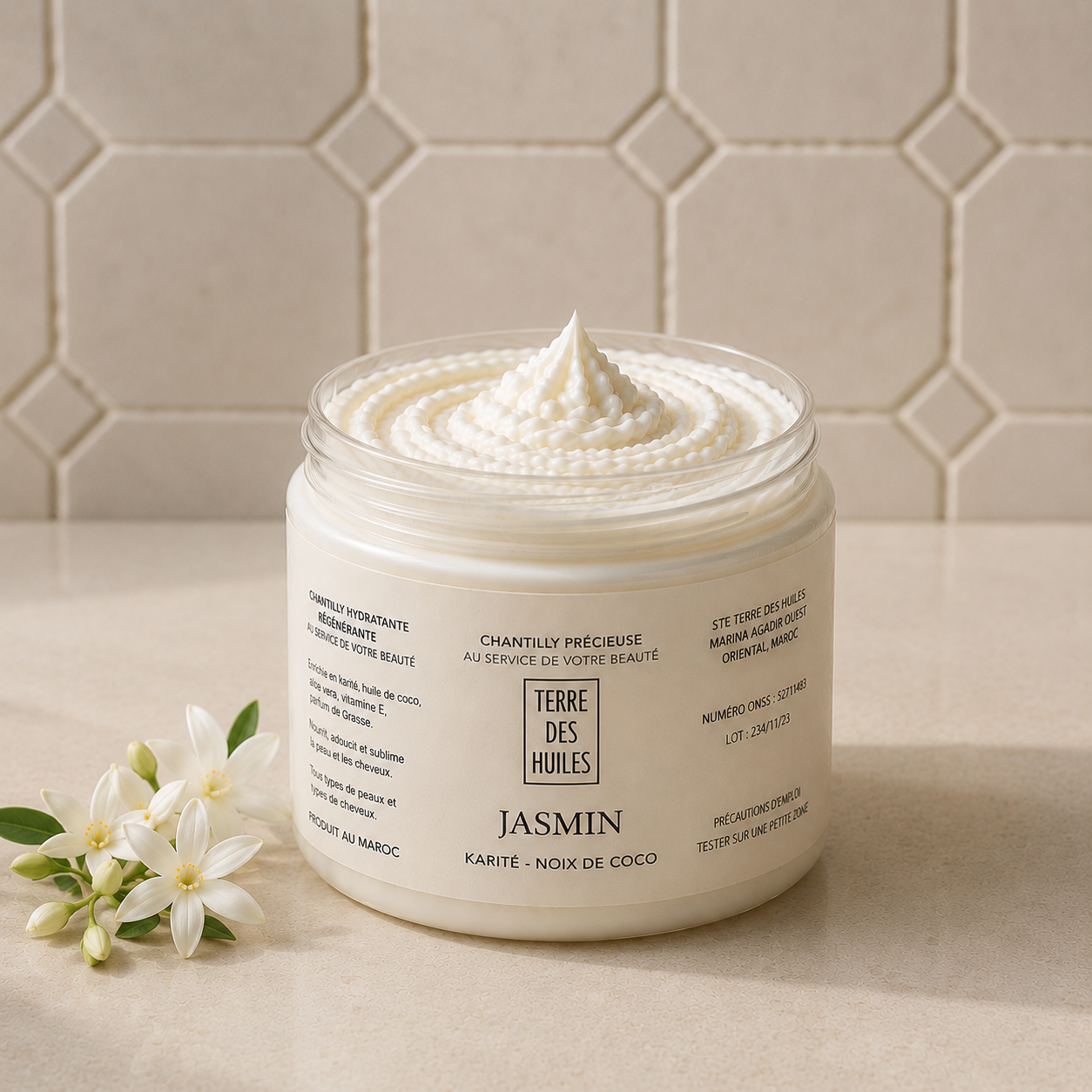 Chantilly Précieuse – Corps, Visage & Cheveux
