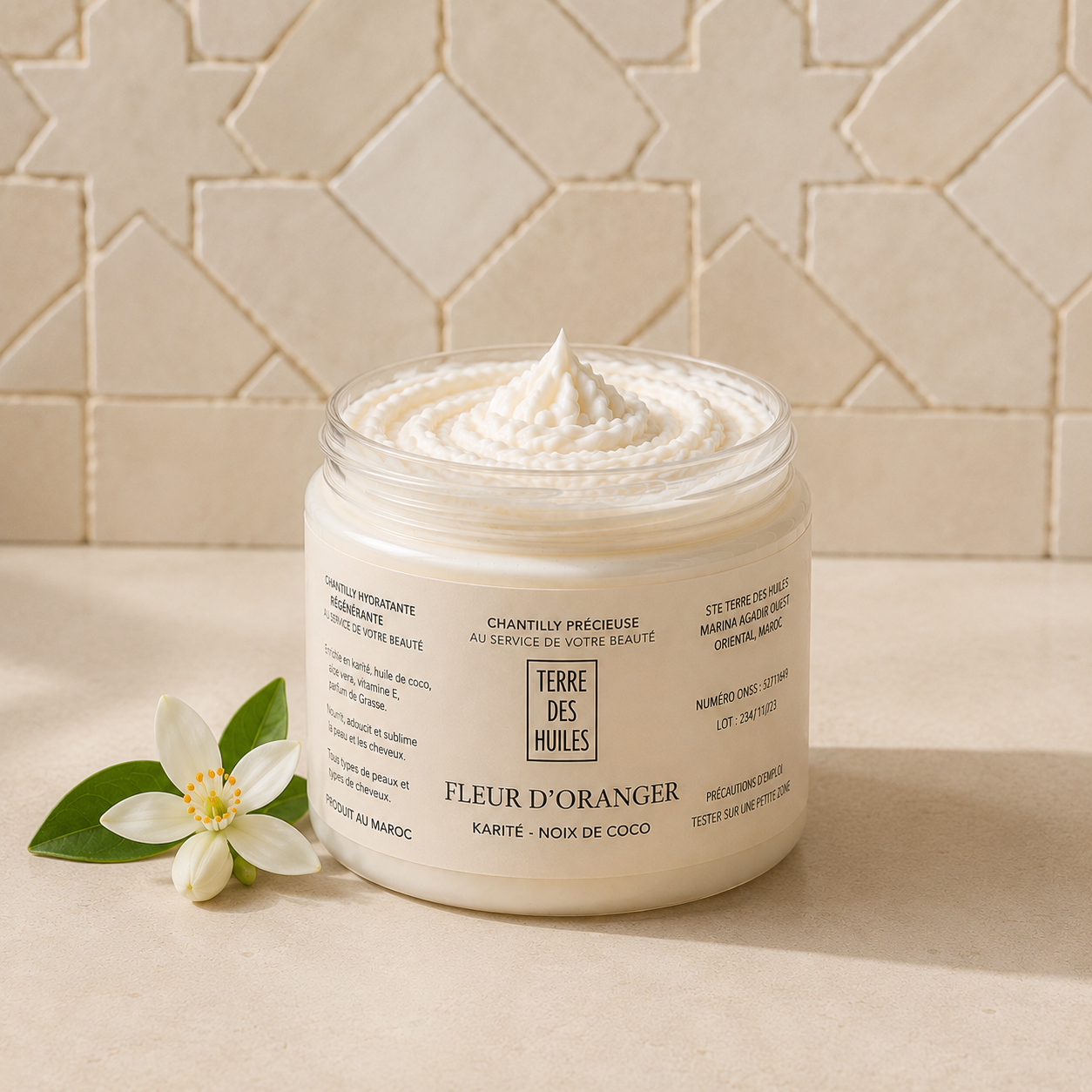 Chantilly Précieuse – Corps, Visage & Cheveux