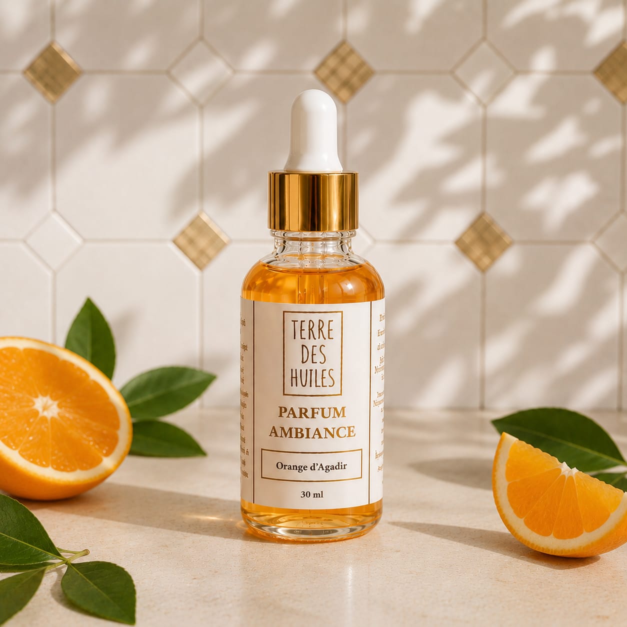 Parfum Précieux Cèdre de l'Atlas — concentré diffuseur Terre des Huiles