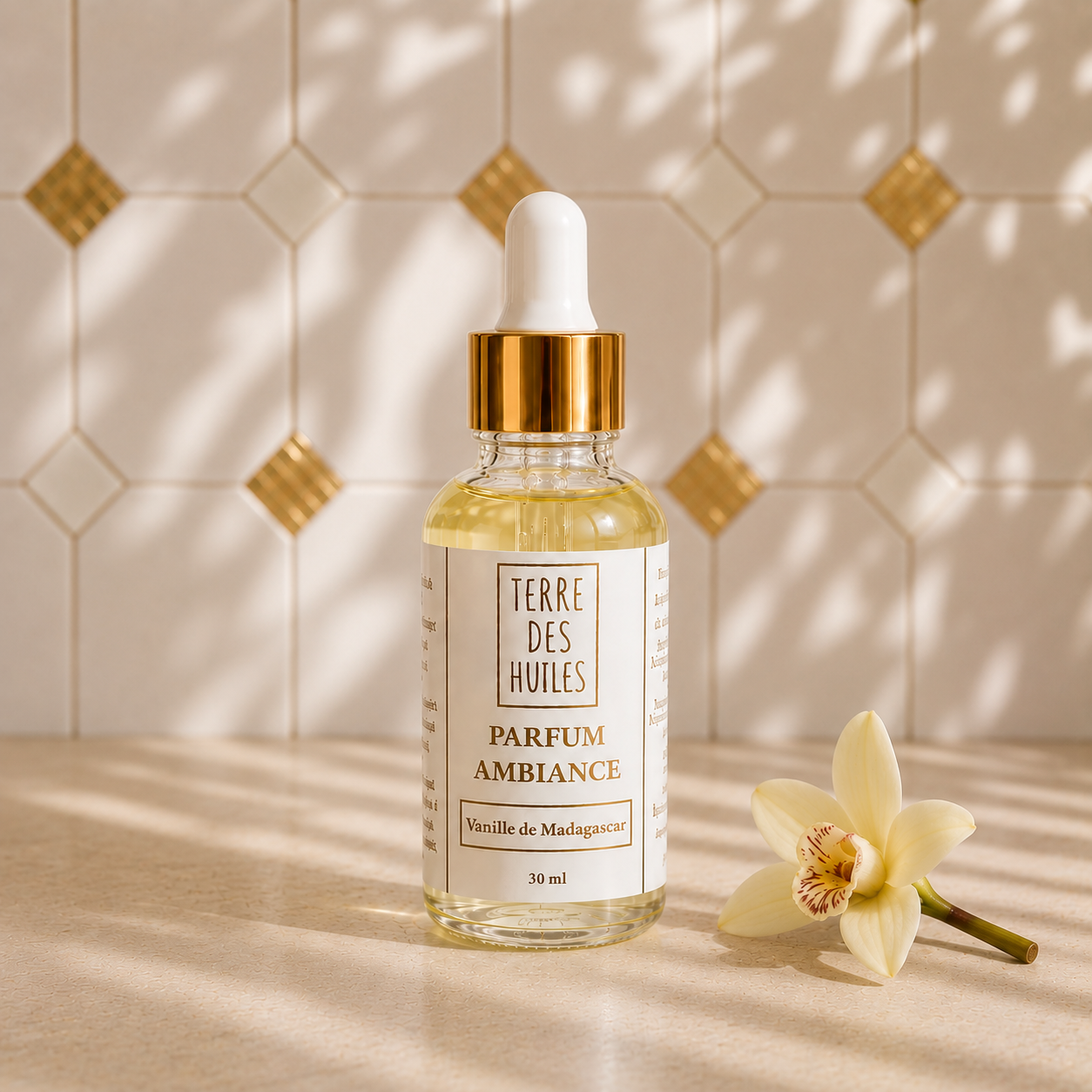 Parfum Précieux Oud d'Orient — concentré pour diffuseur Terre des Huiles