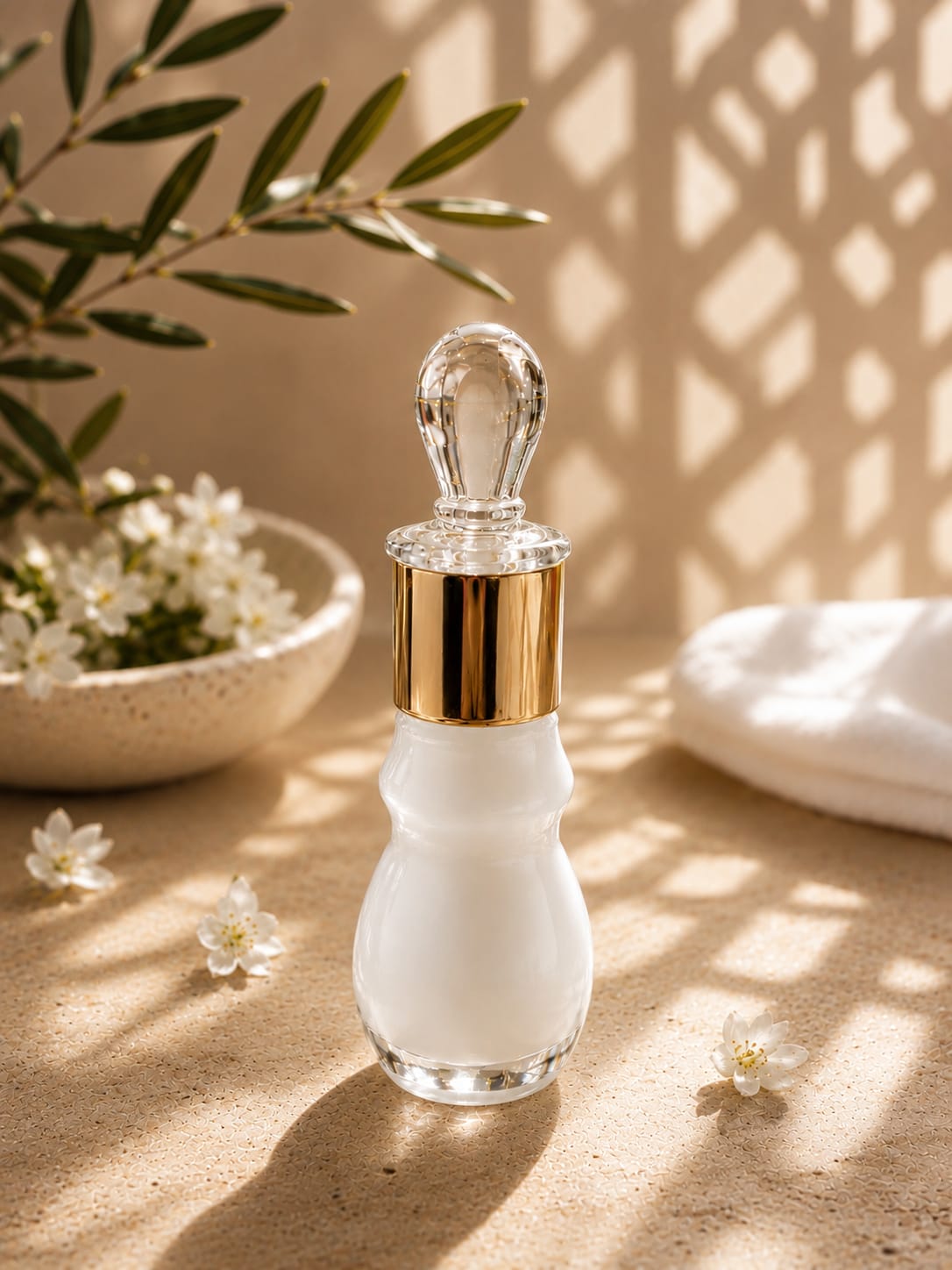 Musc Blanc Intemporel — Parfum oriental naturel Terre des Huiles Agadir